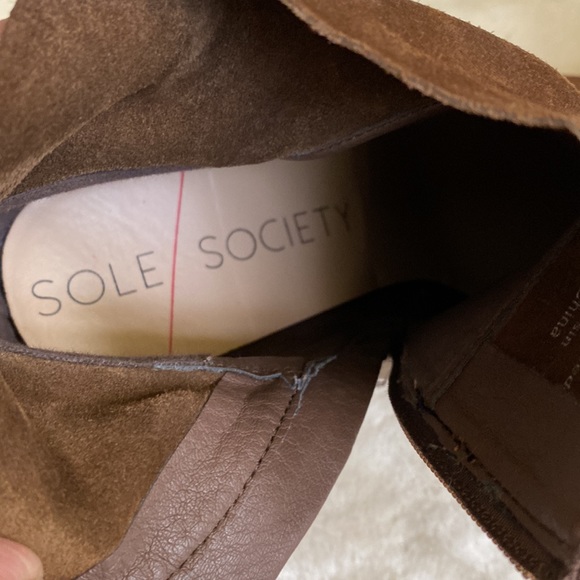 SOLE/SOCIETY Ankle Boots - Picture 9 of 10